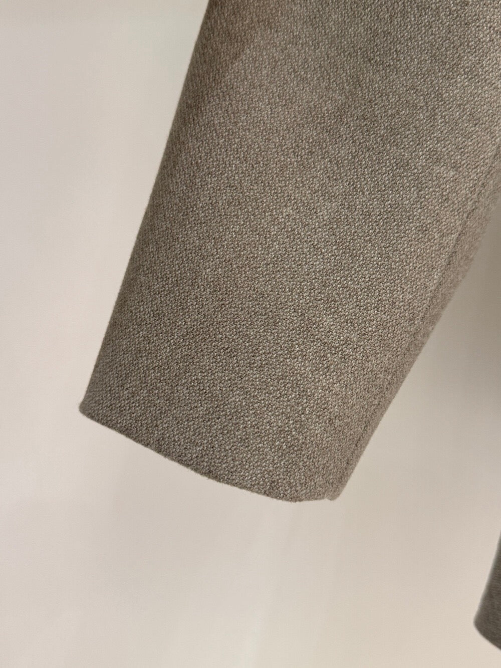 [Elegant] 10% Wool Workwear Coat with Belt