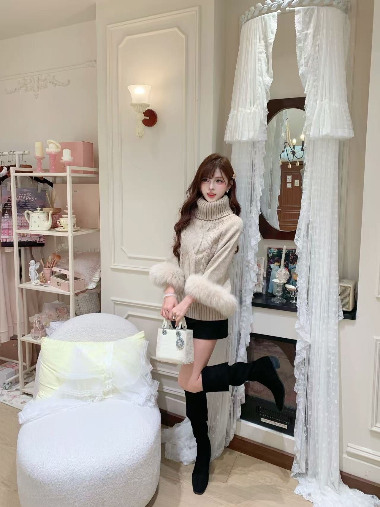 [Stylish] Korean Girlgod Style Tall Boot