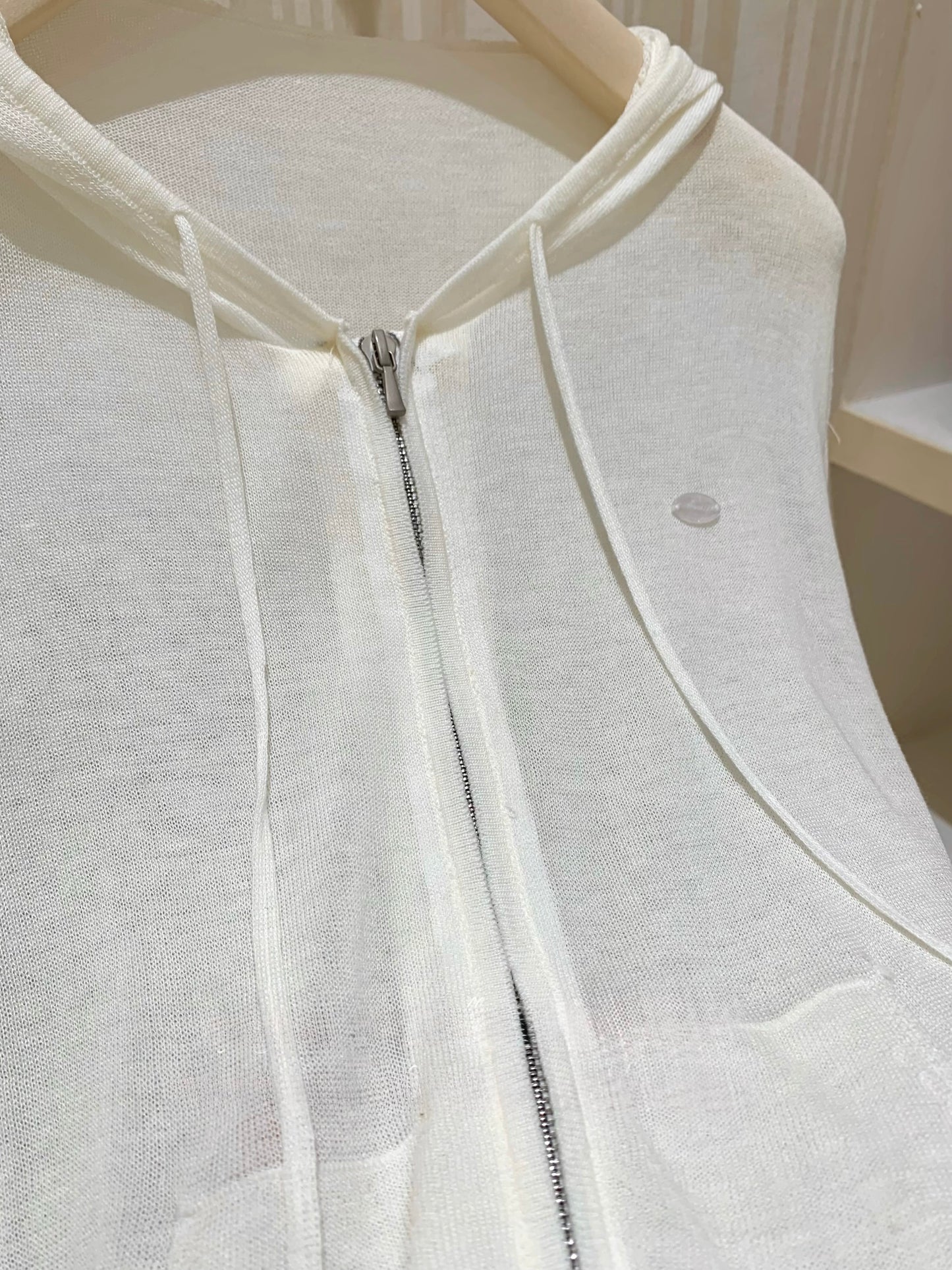 [Summer] Lightweight Lyocell Linen Open Jacket (QF088)