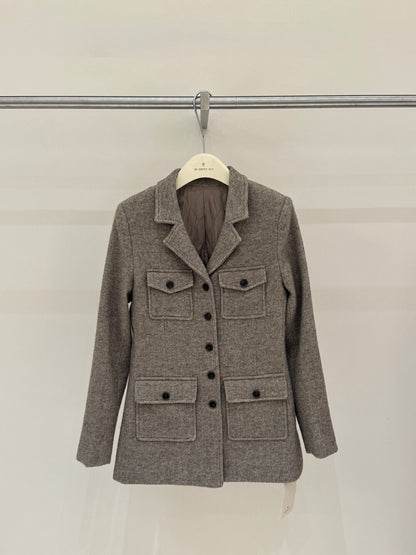 [Workwear] Elegant 20% Wool Jacket
