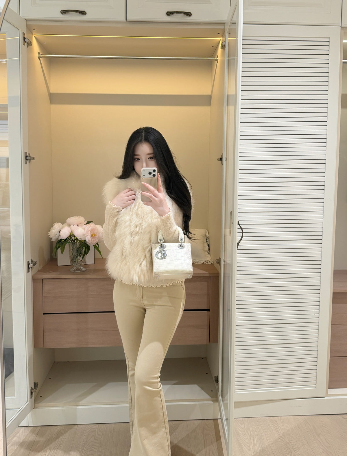 [Luxe] Bestseller Fox Fur Sleeveless Vest (PC-009)