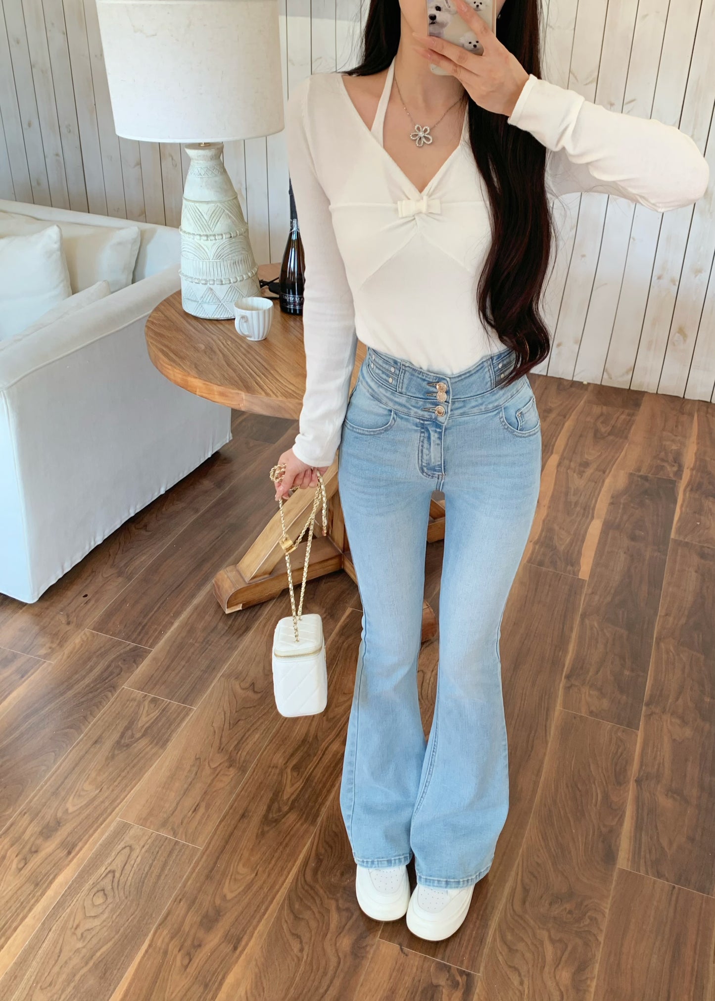 [Vintage] High-wasit Premium Slimfit Jeans