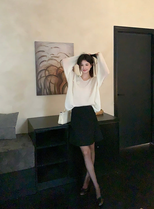 [Versatile] 20% Wool OL Skirt