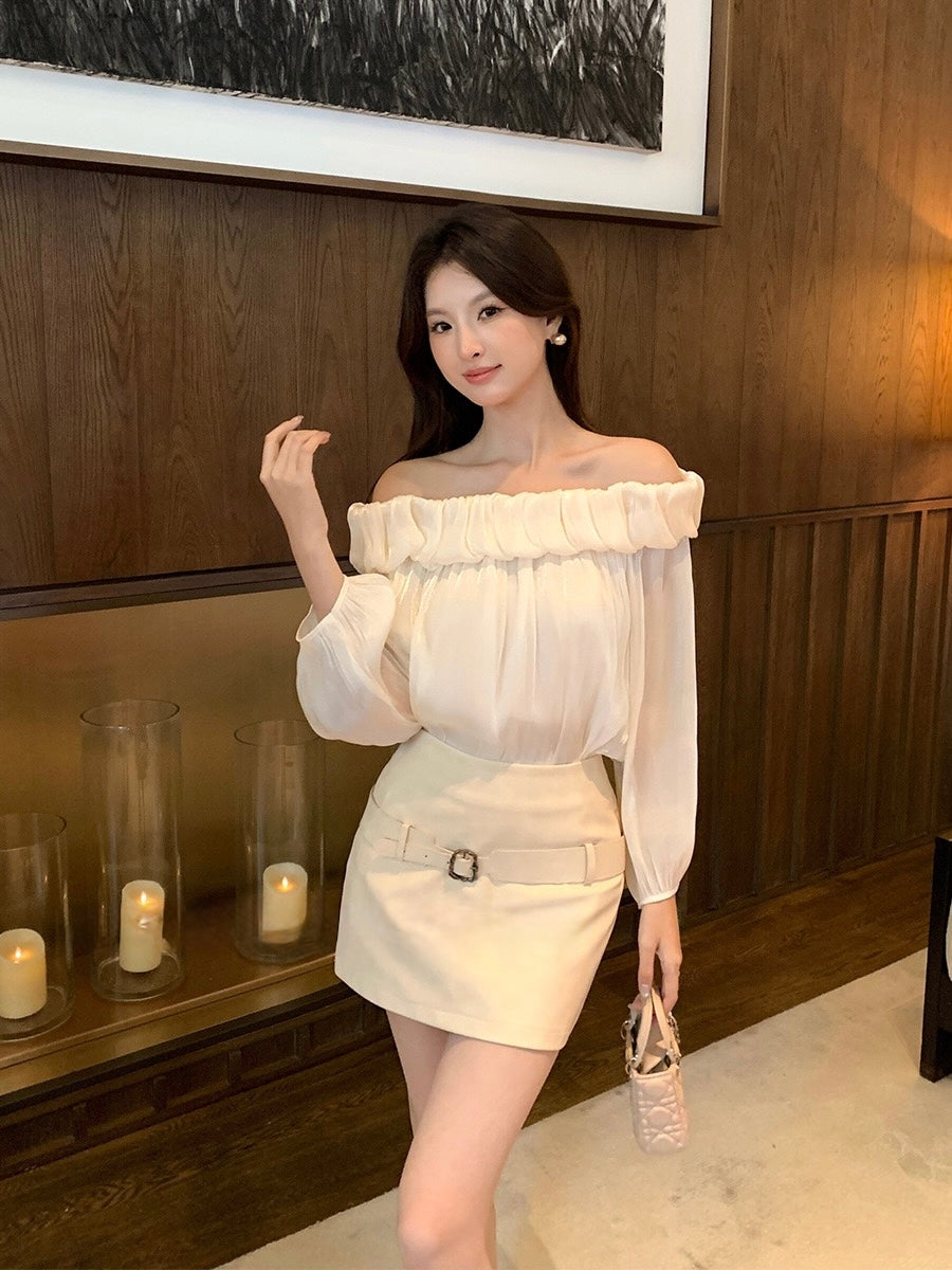 [Stylish] White Label Designer Skirt