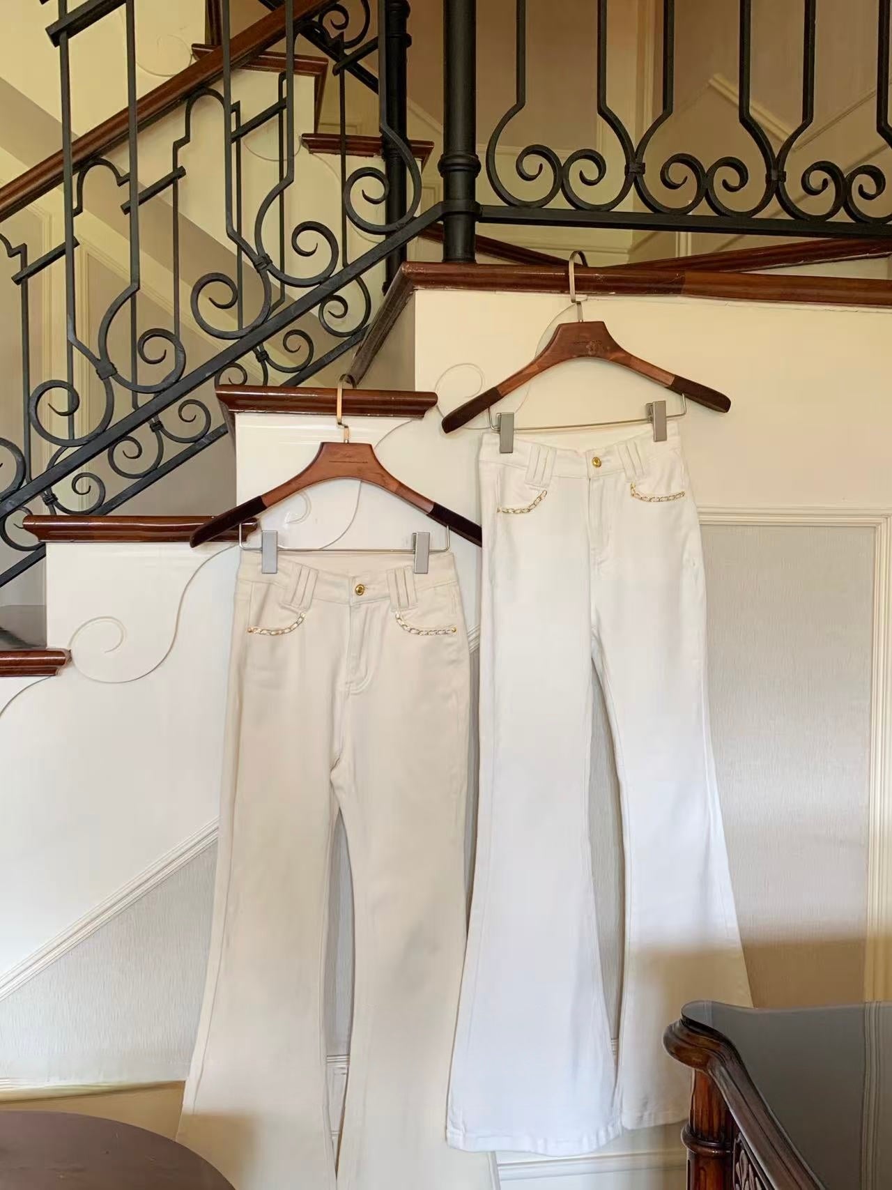 [Celebrity] Old Money Flared Jeans