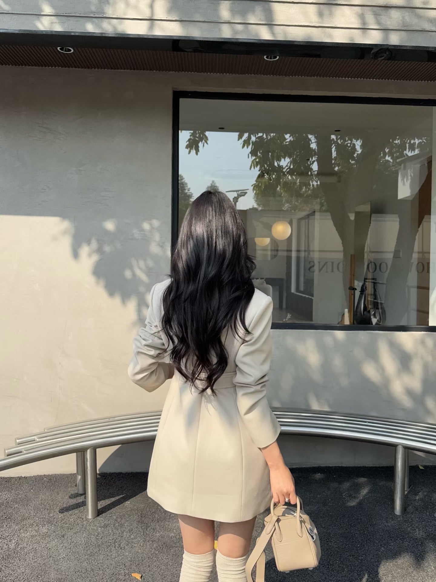 [Stylish] Designer Slimfit Blazer Skirt (with belt)