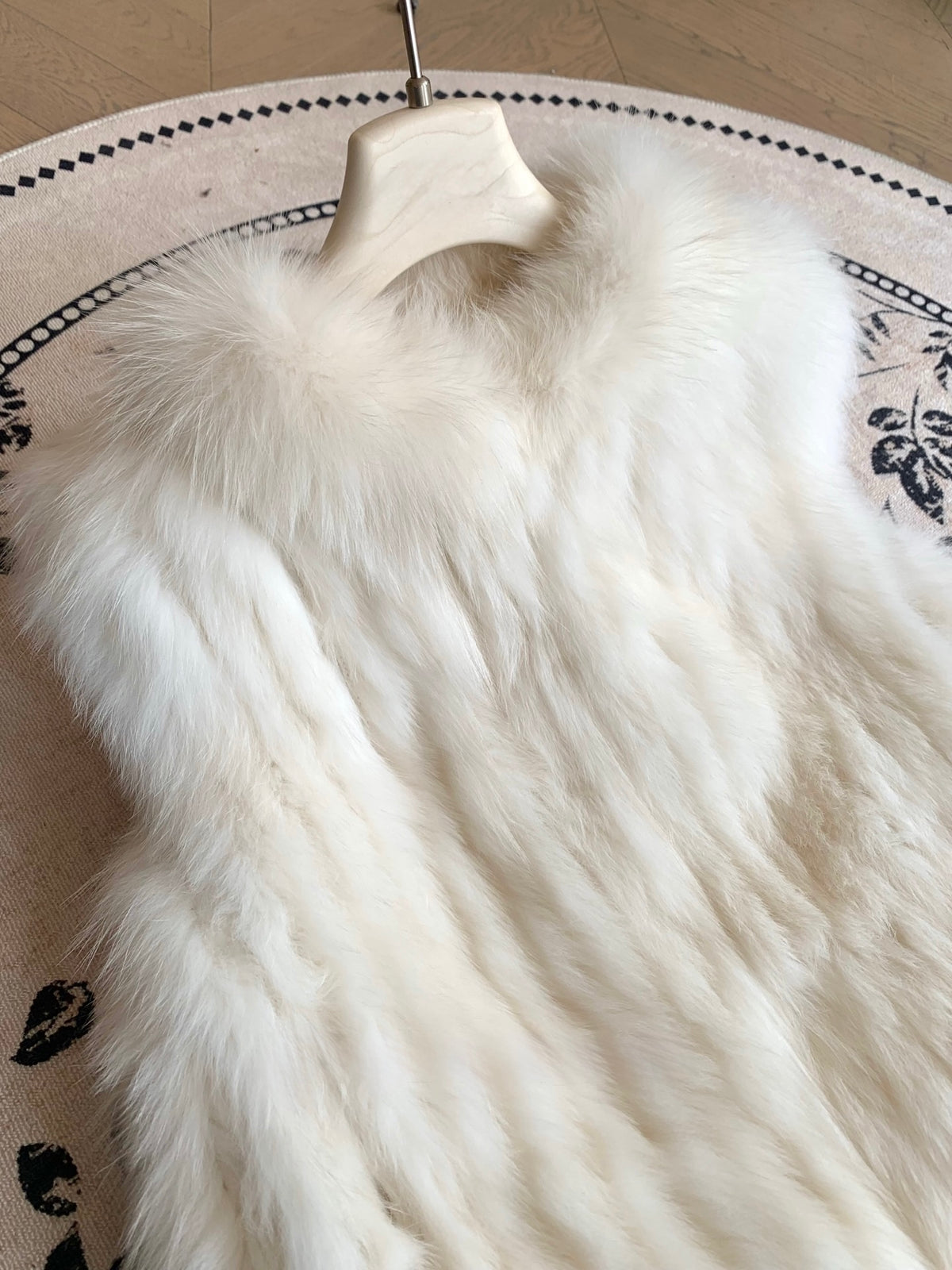 [Luxe] Bestseller Fox Fur Sleeveless Vest (PC-009)