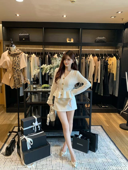 [Girly] Slimfit Autumn Knitted Cardigan