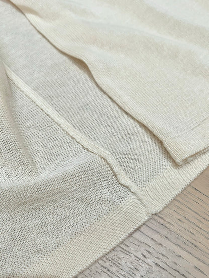 [Soft Chic] Lyocell Soft & Sweet Knit Three-Piece Set - Cardigan, Cami & Skirt (QH-015)