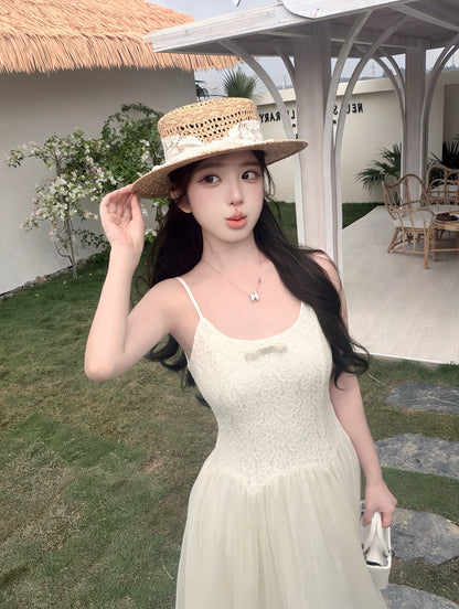 [Vacation] Girlgod Slip Dress (Q1115)