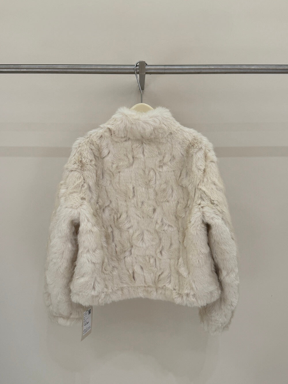 [Fluffy] Winter Synthetic Faux Fur Jacket