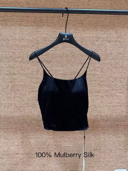 [Lumi Premium] Essential 100% Mulberry Silk Cami Top (YR2610)