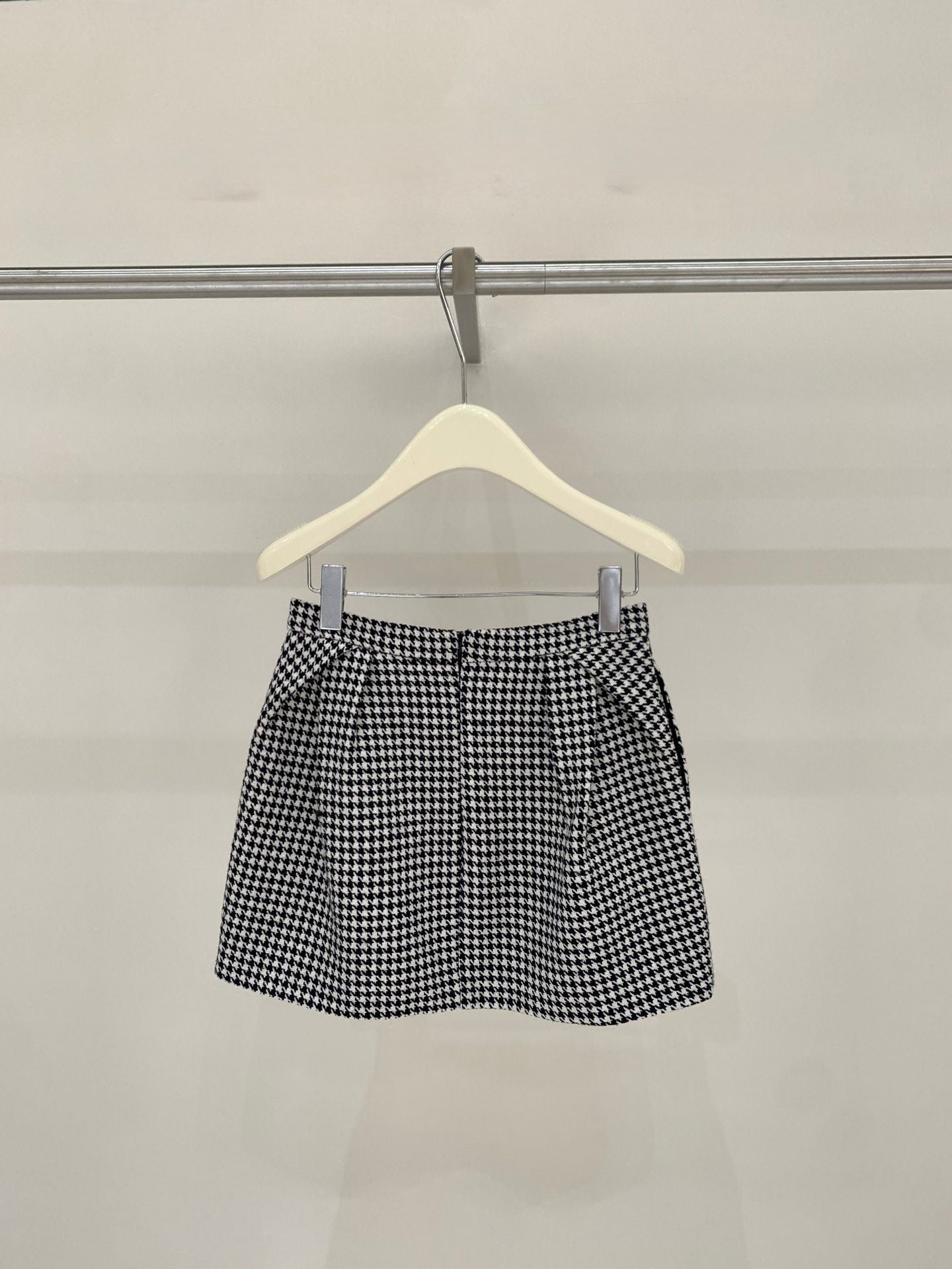 [Girlgod] British Style Top+ A-line Short Skirt Set