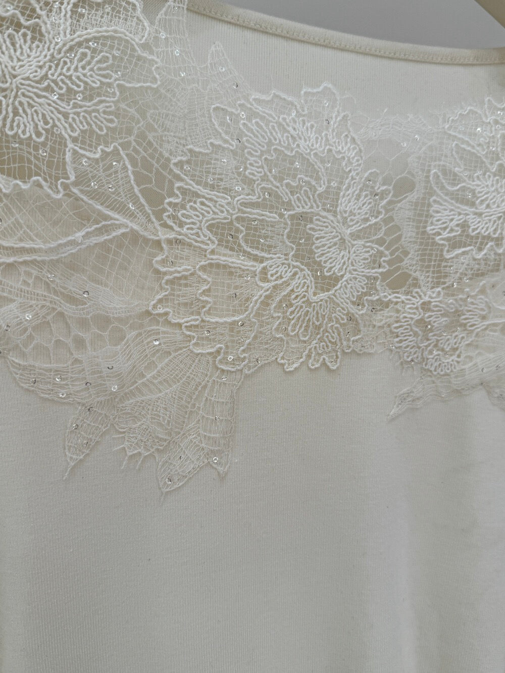 [Dating] Girlgod Lace Design Top