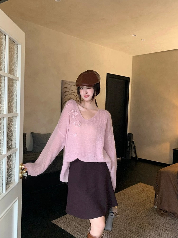 [Versatile] 20% Wool OL Skirt