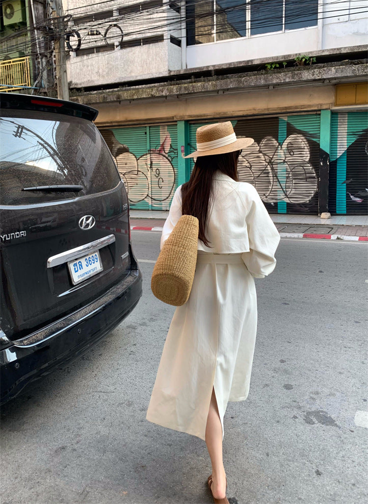 [Premium] Long Sleeve Trench Coat