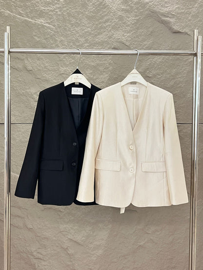 [Elegant] Slim Style Short Jacket