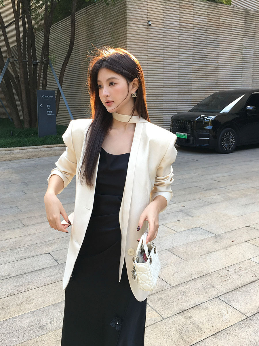 [Elegant] Slim Style Short Jacket