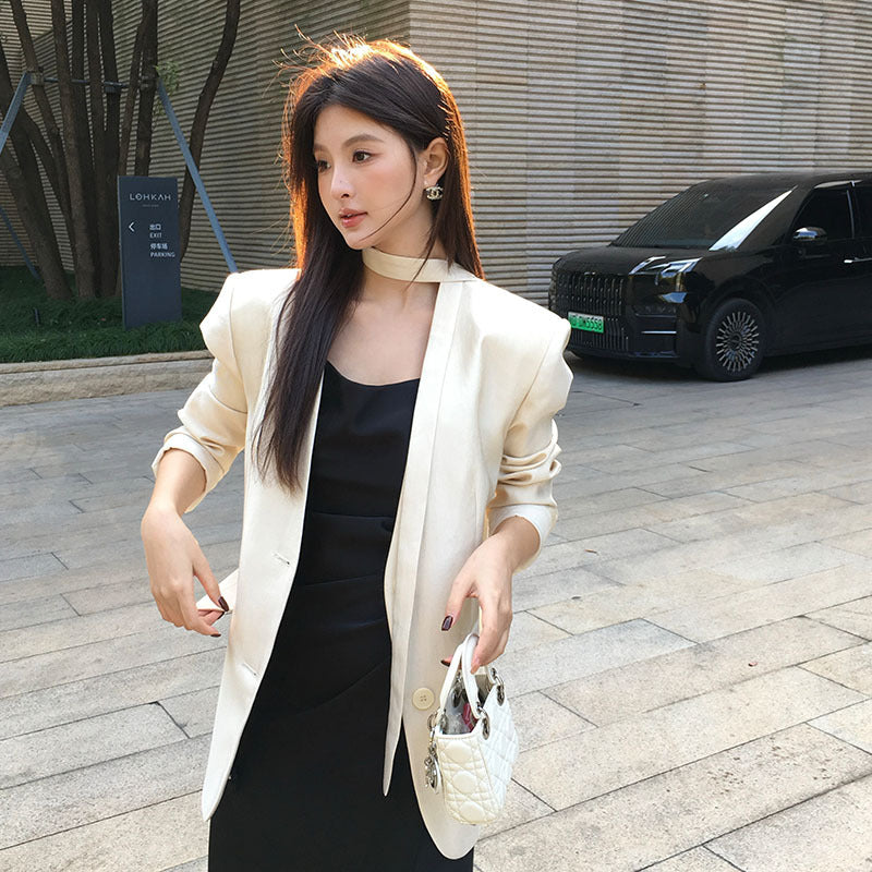 [Elegant] Slim Style Short Jacket