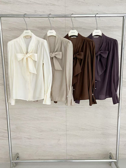 [Workwear] OL 41%Tencel 6% Wool Shirt
