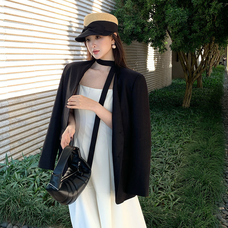 [Elegant] Slim Style Short Jacket