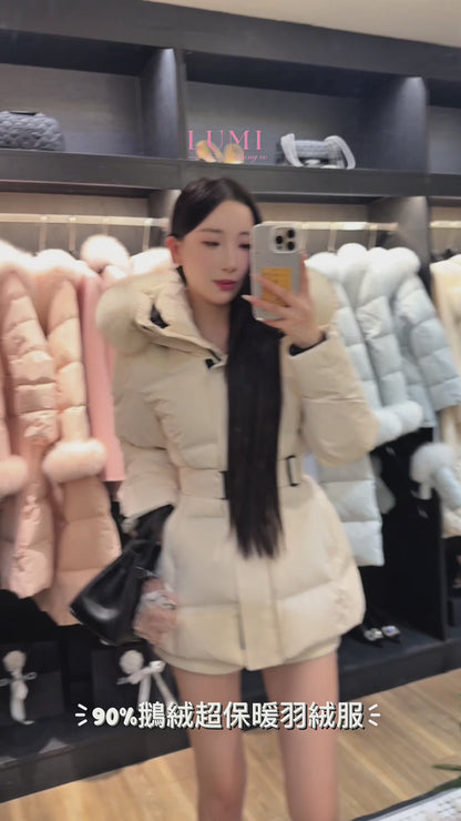 [Super Warm] Celebrity 90% Goose Down Jacket